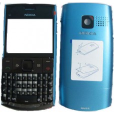 CARCAÇA NOKIA X2-01 PRETA COM AZUL